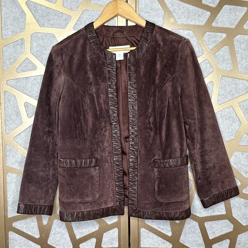 Suede Leather Jacket by Marshall Fields